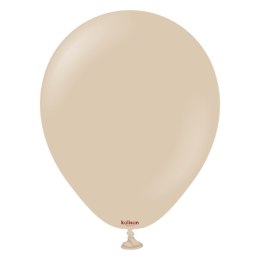 Balony lateksowe Kalisan Hazelnut, beżowy 30 cm, 100 szt.