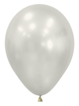 Balony lateksowe Sempertex Silk Oyster White, 30 cm, 50szt.