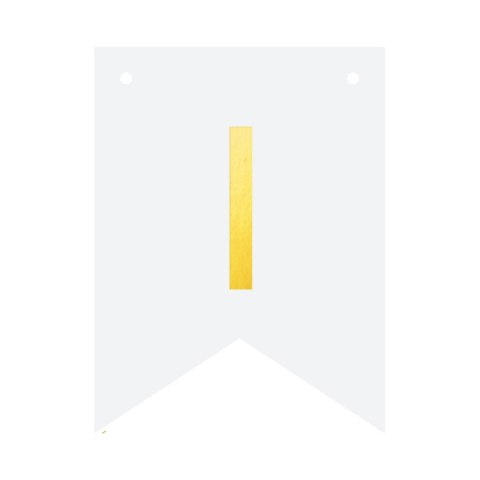 Baner DIY 16x12 cm - literka I