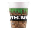 Kubeczki papierowe Minecraft 200 ml, 8 szt.