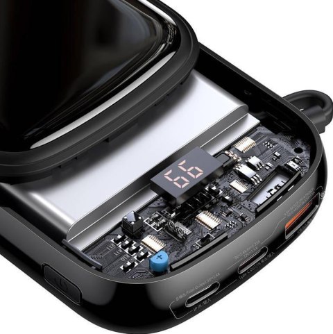 Powerbank Baseus Qpow Digital Display PPQD060201 20000mAh 20W PD QC USB-A USB-C + KABEL Lightning