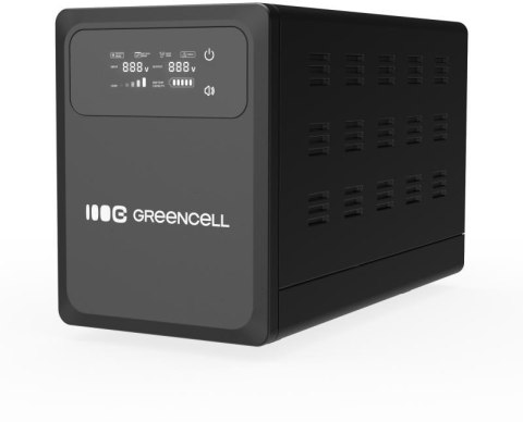 UPS ZASILACZ AWARYJNY Greencell PowerCore 1200VA 800W AVR 12VDC LCD