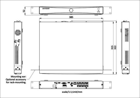 REJESTRATOR IP HIKVISION DS-7608NXI-K2/8P(D) PL