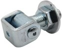 Zawias PSG 61.013.01 do wspawania - gwint M20 (regulowany, ucho ocynkowane)