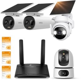 Zestaw kamer Imou Cell PT Kit, Cell 3C AIO, Ranger Dual z routerem 4G
