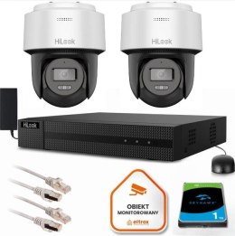 Zestaw monitoringu Hilook 2 kamery IP PTZ 2MP PTZ-N2MP-P 2.8mm