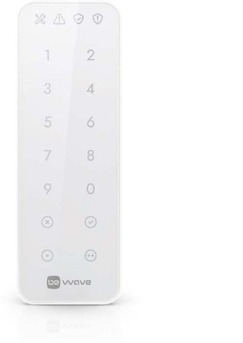 BE WAVE Bezprzewodowa klawiatura dotykowa (czarna typ urządzenia AKP-200-B) Smart Keypad B (AKP-200-B)