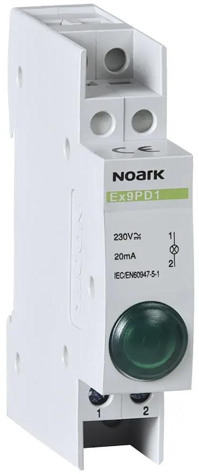 LAMPKA SYGNALIZACYJNA, 230V AC/DC, 1 ZIELONY Ex9PD1g Noark 102443