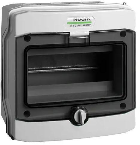 PLASTIKOWA OBUDOWA INSTALACYJNA Natynkowa IP65 1X8 modułów. PHS 8T NOARK 101493