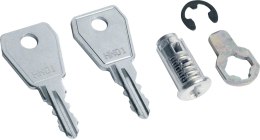 Zamek do drzwi rozdzielnicy, zamknięcie standardowe, HAGER Volta VZ302N