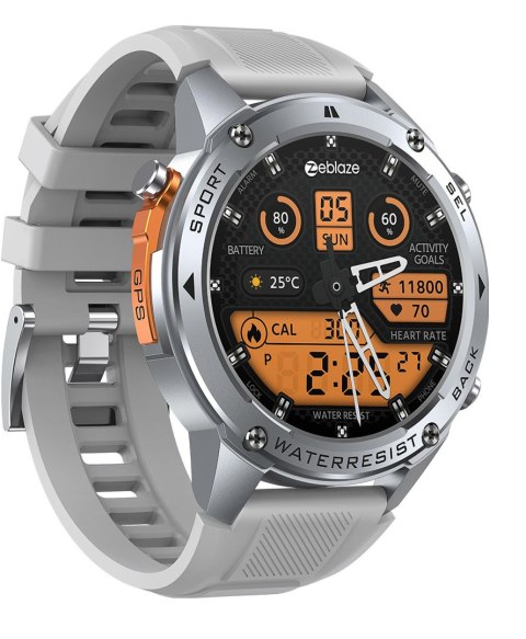 Smartwatch Zeblaze Stratos 2 Ultra - srebrny