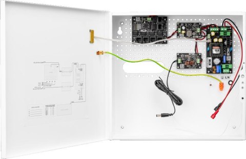 System zasilania buforowego PoE do 4 kamer i rejestratora BCS POWER BCS-UPS/IP4/E-S