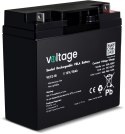 Akumulator AGM Voltage 12V 18Ah VE12-18 (Żywotność 6-9 lat)