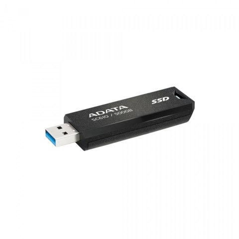 Dysk zewnętrzny SSD Adata SC610 500GB USB3.2A czarny