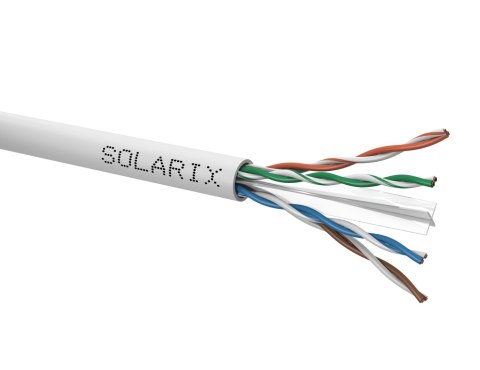 KABEL SKRĘTKA SOLARIX CAT.6 U/UTP PVC karton 305m