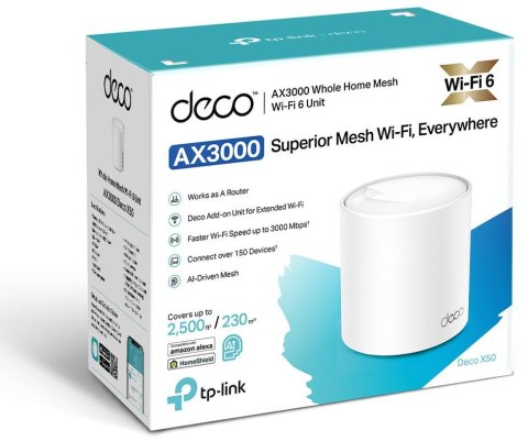 DOMOWY SYSTEM WI-FI MESH TP-LINK DECO X50(1-pack)