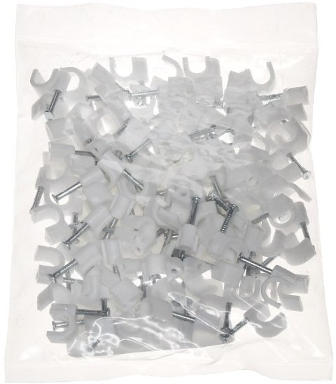 TRZYMAK KABLA TRZ-7/100 BIAŁY