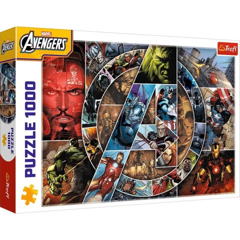Trefl: Puzzle 1000el. - Avengers: Bohaterowie