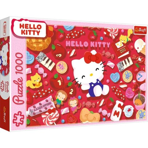 Trefl: Puzzle 1000el. - Hello Kitty