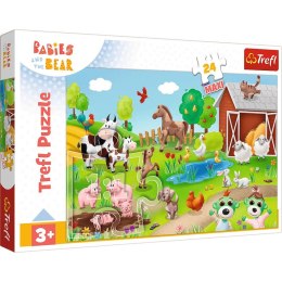 Trefl: Puzzle maxi 24el. - Safari - Bobaski