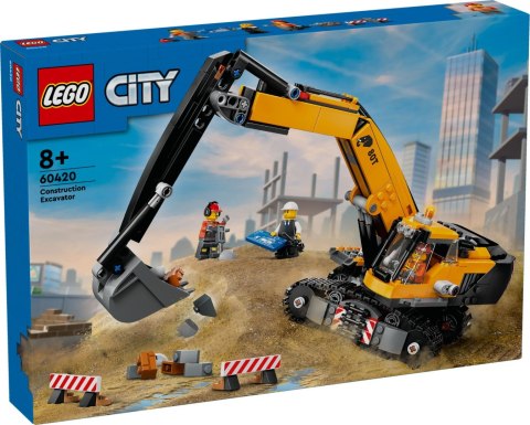 LEGO(R) CITY 60420 Żółta koparka