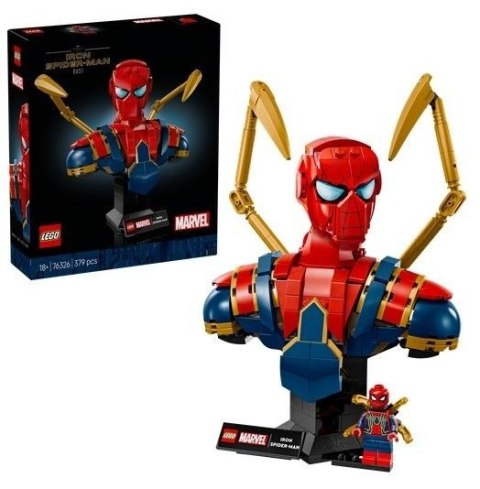 LEGO(R) SUPER HEROES 76326 Popiersie Iron Spider-Man