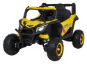 Pojazd Buggy Madman UTV-MX Żółty